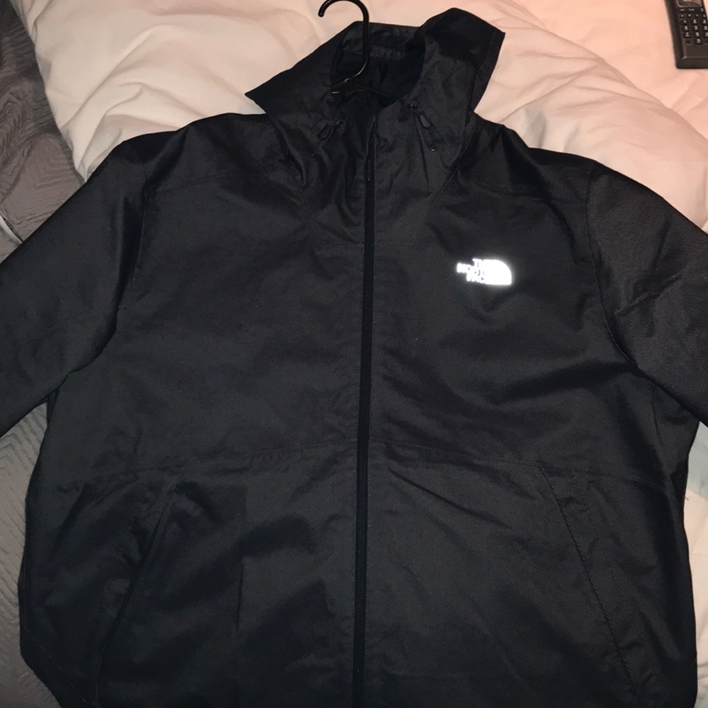 North face Rain resistant bomber jacket